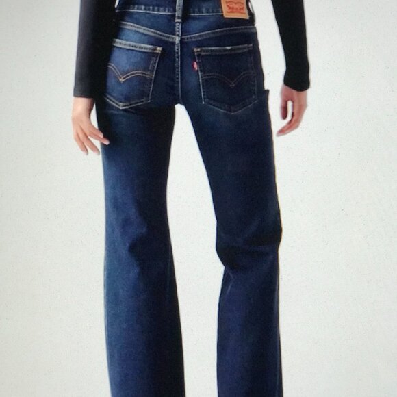 Levi ribcage bootcut/flare jeans, size 26, NWOT - Picture 2 of 4